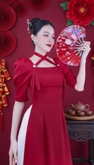 Áo Dài Yếm Ngọc Mặt Trời AD9208 (áo lẻ)