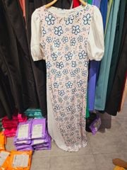 Áo Dài Bi Tay Màu AD9002.9224 (áo lẻ)