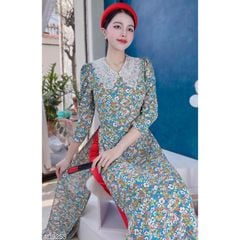 Áo Dài Ren The Leaf AD9253 (áo lẻ)