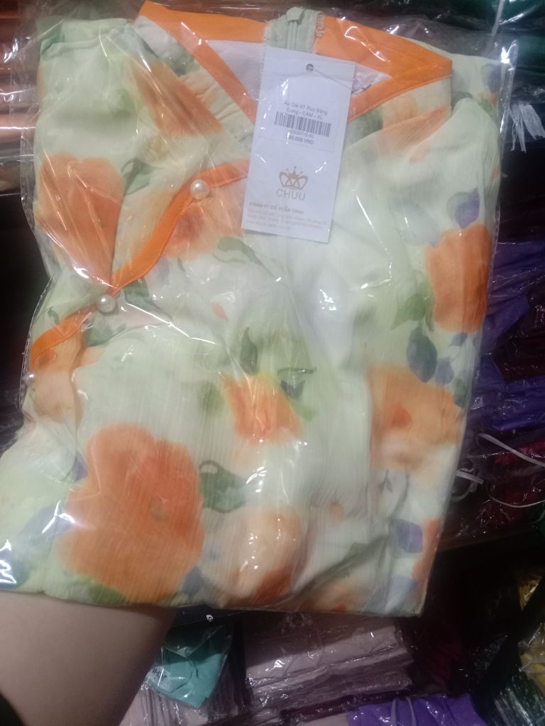 Áo Dài 4T Ruy Băng Cong AD9267 (áo lẻ)