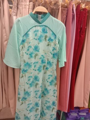 Áo Dài 4 Tà Bamboo AD9286 (áo lẻ)