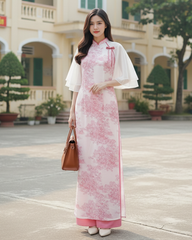 Áo Dài 4T Cô Gái Đồng Quê AD1469 (áo lẻ)