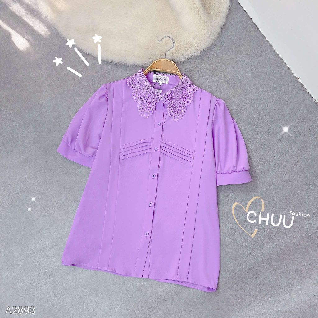 Áo Sơ Mi Cổ Bọt Bóng A2893
