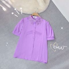 Áo Sơ Mi Cổ Bọt Bóng A2893