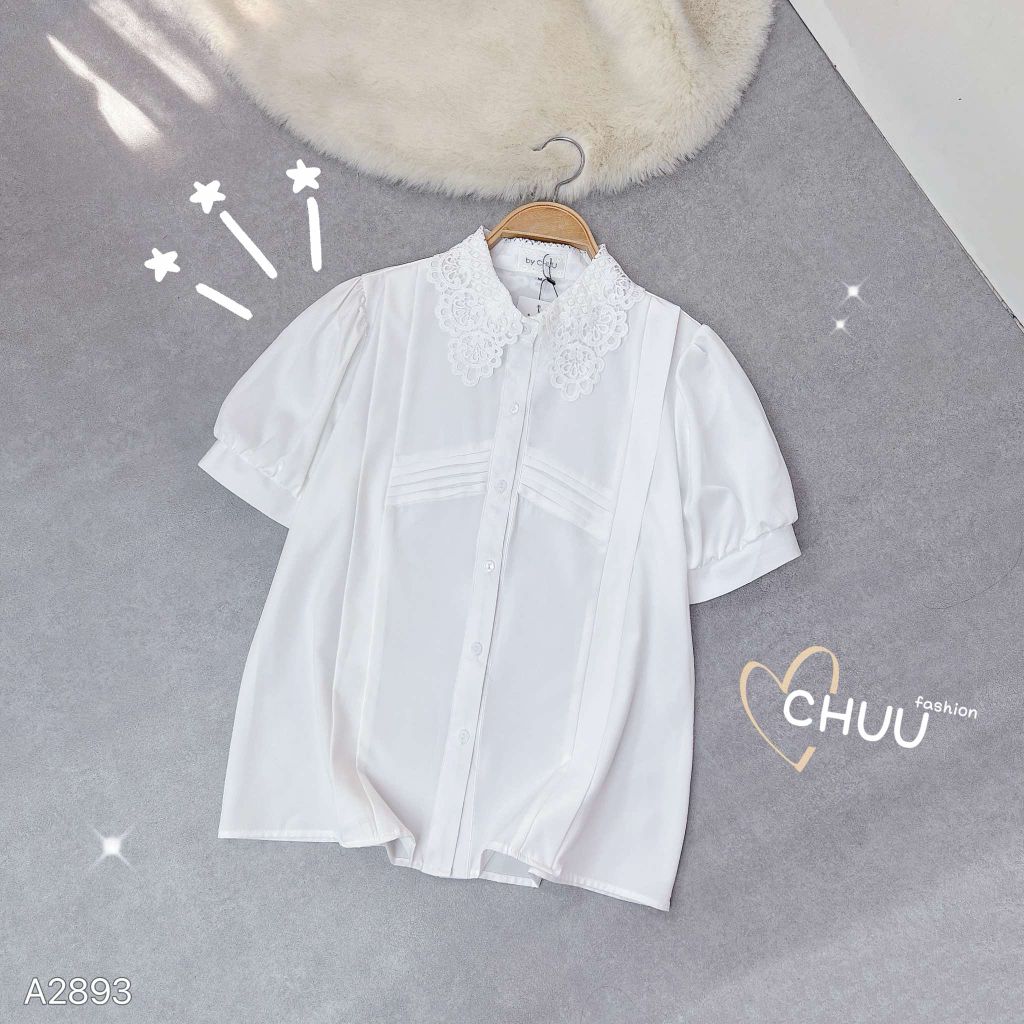 Áo Sơ Mi Cổ Bọt Bóng A2893