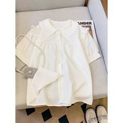 Áo BB Doll Cổ Sen Trơn A9002.1565