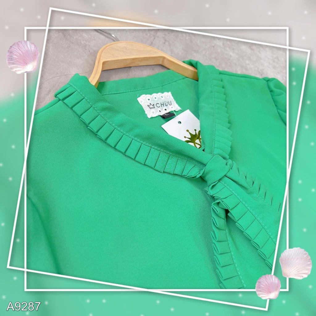 Áo Sơ Mi Nơ Ly A9001.9287