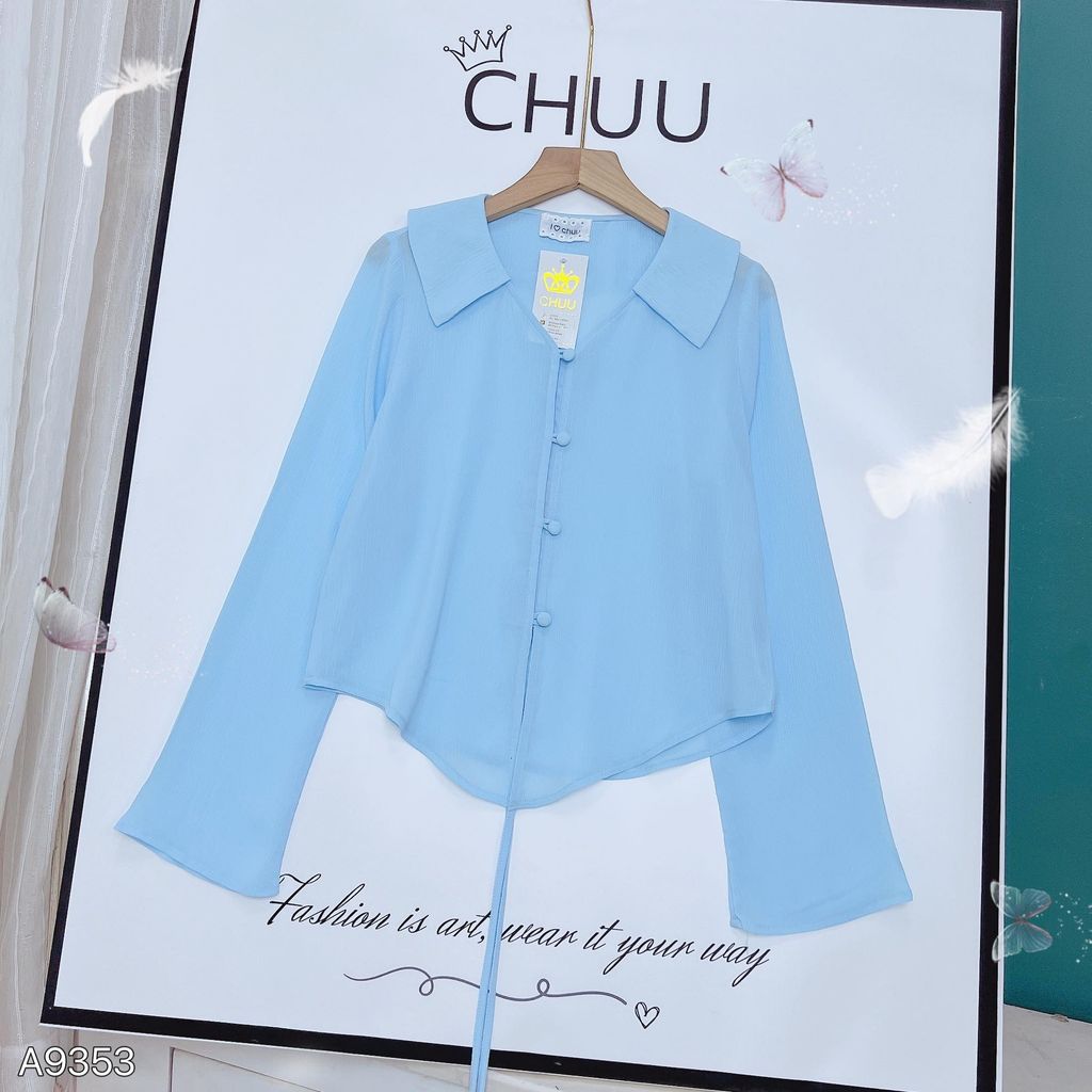 Áo Tăm Dây Xoắn Cột A9353