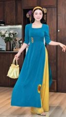 Áo Dài Hướng Dương Mini AD3063 (Áo lẻ)