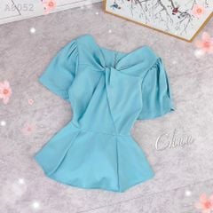 Áo Peplum Xoắn Cổ A9002.8052