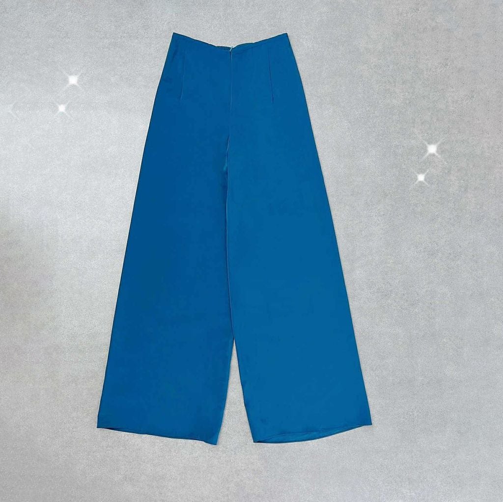 Quần Lụa Xanh Lá