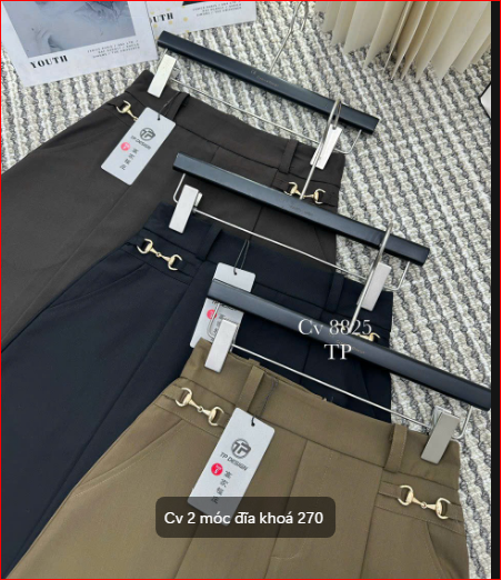 Chân Váy 2 Móc Đĩa Khóa 69cm CV1069