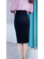 Chân Váy Bút Chì Khóa Nối CV6100