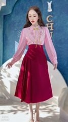 Chân Váy Li Chéo 73cm CV1057