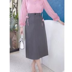 Chân Váy Suông Cotton Dáng Dài 78cm CV1063