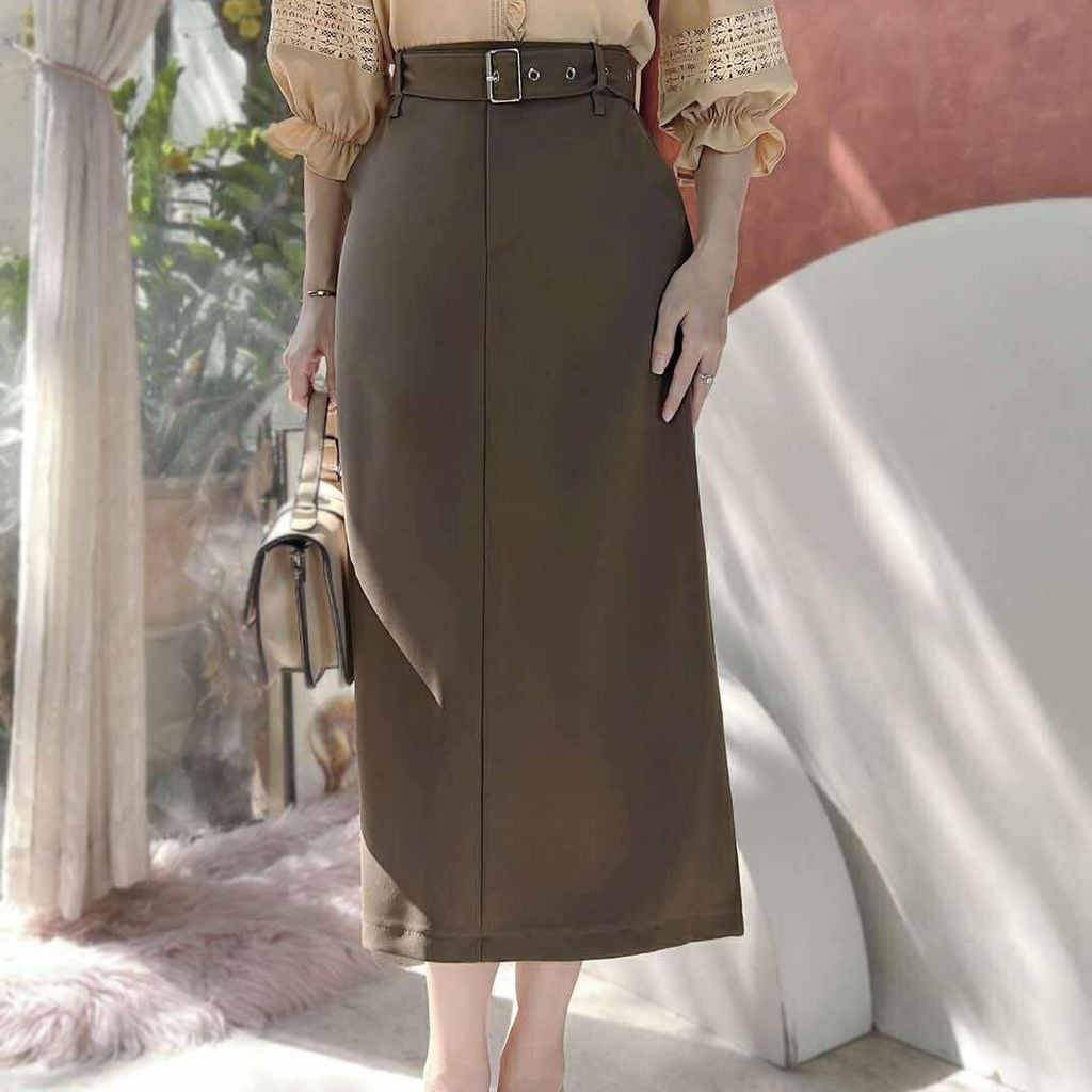 Chân Váy Suông Nịt Vai 77cm CV1079