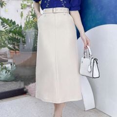 Chân Váy Suông Nịt Vai 77cm CV1079