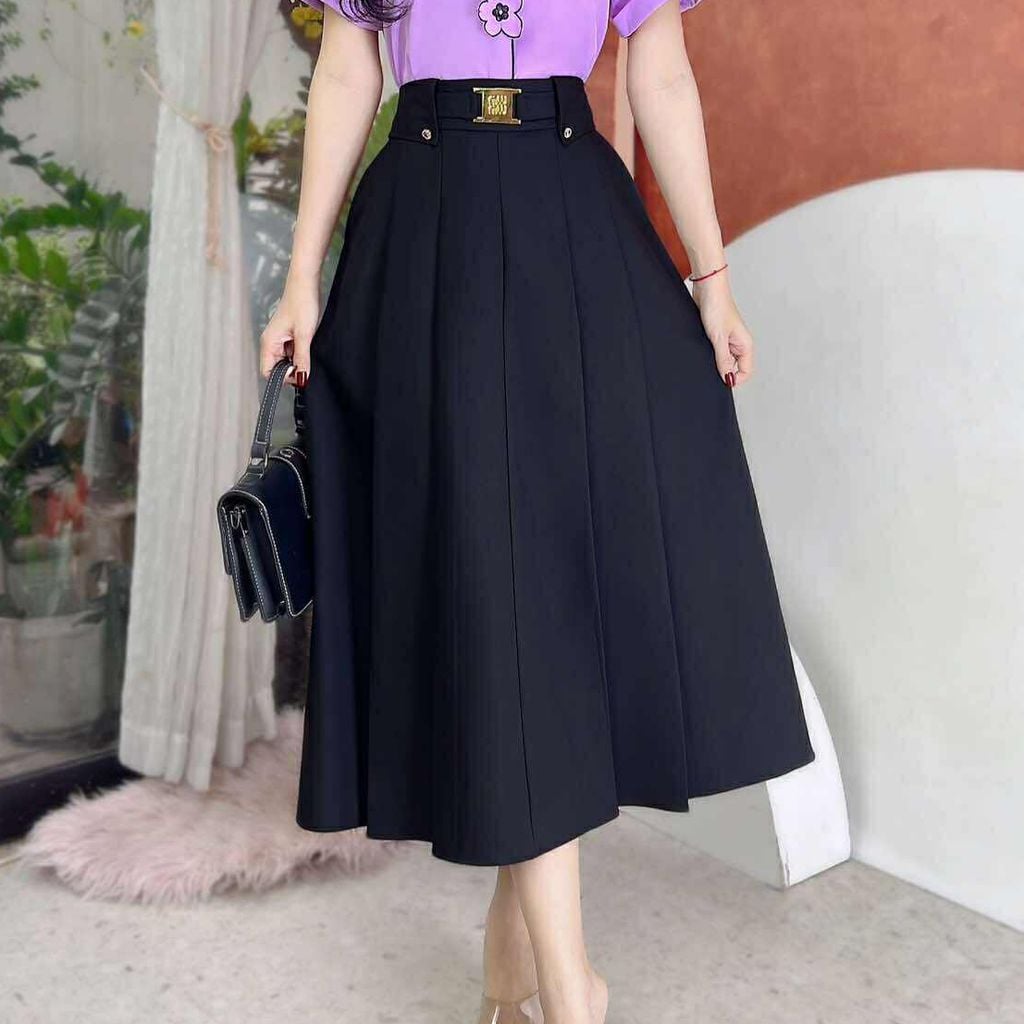 Chân Váy Đai Lật Miumiu 78cm CV9002.1080