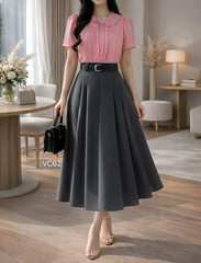 Chân Váy Xòe Hải Quân 86cm CV9002.2095