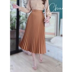 Chân Váy Li Quạt Chun Sau CV9015