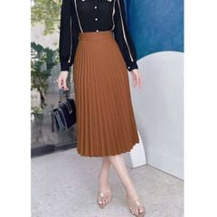 Chân Váy Li Quạt Chun Sau CV9015