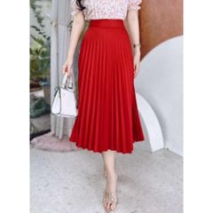 Chân Váy Li Quạt Chun Sau CV9015