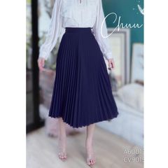 Chân Váy Li Quạt Chun Sau CV9015