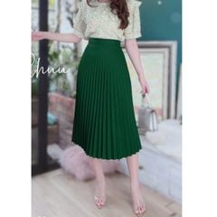 Chân Váy Li Quạt Chun Sau CV9015