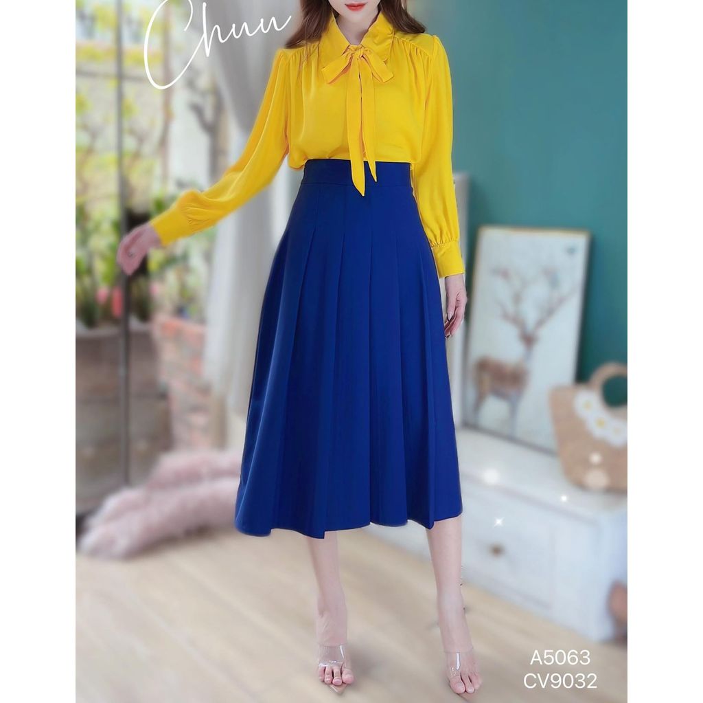 Chân Váy Tennis dáng dài 73cm CV9002.9032