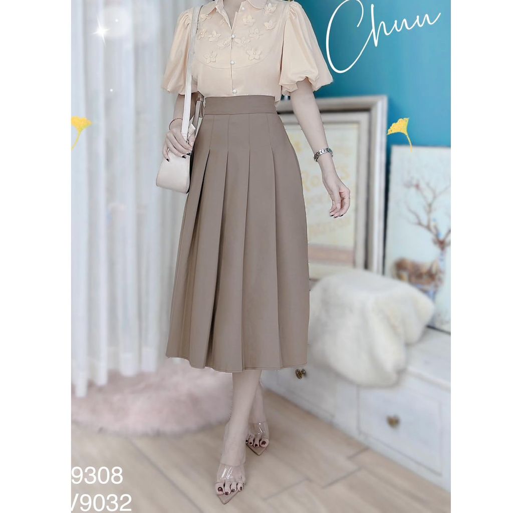 Chân Váy Tennis dáng dài 73cm CV9002.9032