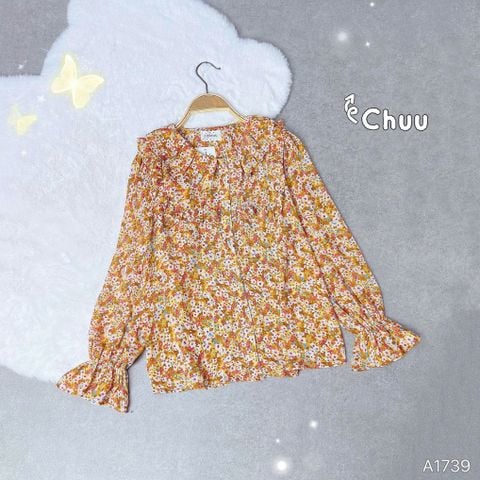 Áo Sơ Mi Cổ Bông Giấy A9001.1739