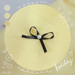 Áo Sơ Mi Tay Bí Đính Nơ A9240 (Áo lẻ)