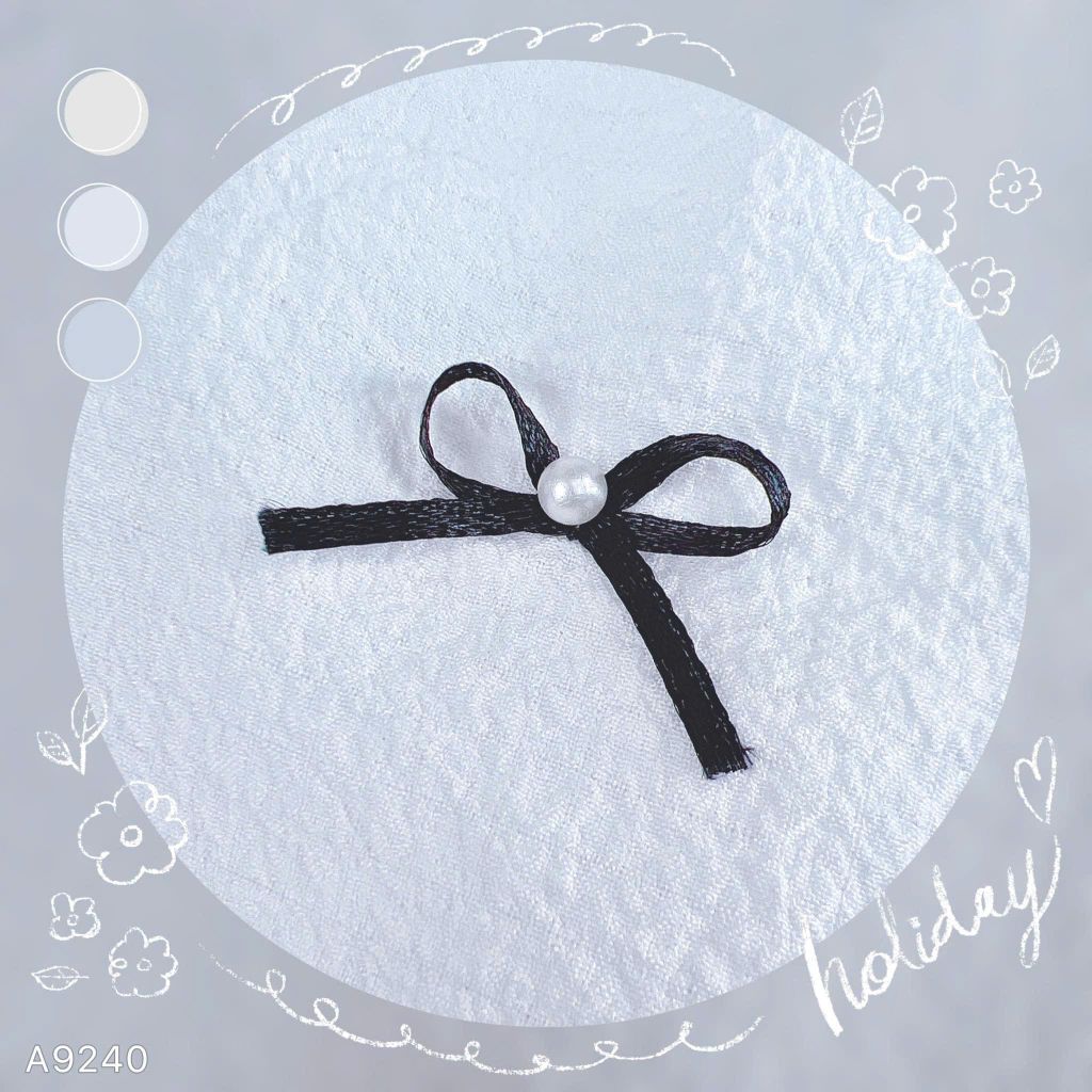 Áo Sơ Mi Tay Bí Đính Nơ A9240 (Áo lẻ)