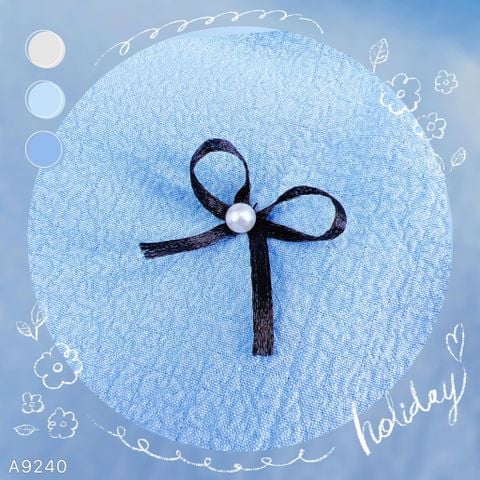 Áo Sơ Mi Tay Bí Đính Nơ A9002.9240