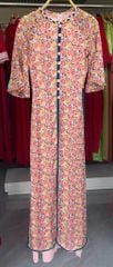 Áo Dài 4 Tà Mộng Cánh Hoa 132cm AD2700 (Áo lẻ)