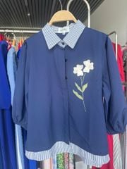 Áo Sơ Mi Sọc Hoàng Hoa A3959 (Áo lẻ)