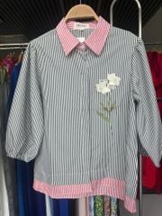 Áo Sơ Mi Sọc Hoàng Hoa A3959 (Áo lẻ)