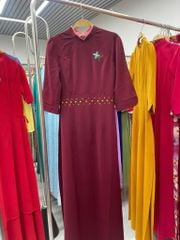 Áo Dài Kẹo Kéo Màu AD3064 (Áo lẻ)