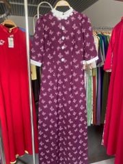 Áo Dài 4 Tà Mộng Điệp AD3065 (Áo lẻ)
