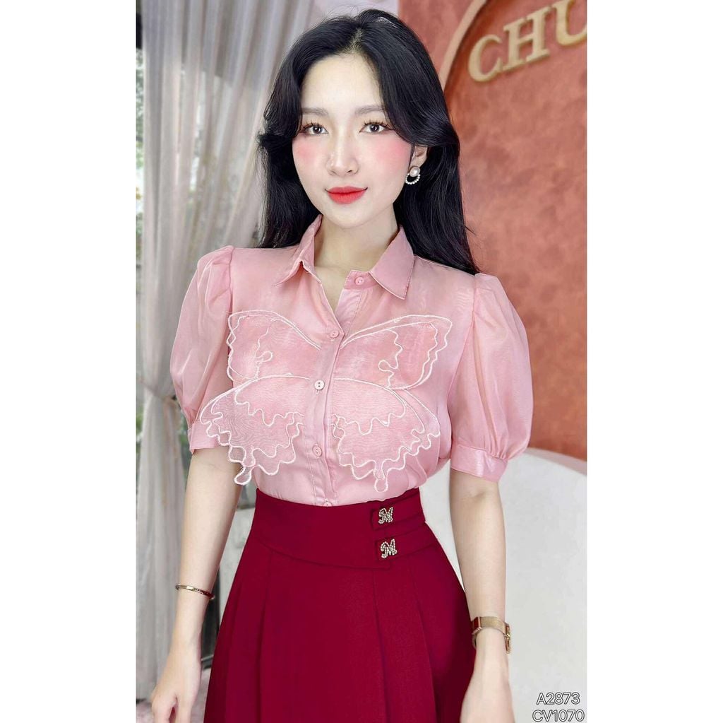 Áo Sơ Mi Cánh Điệp A2873