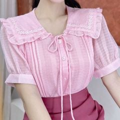 Áo Tơ Vân Xốp Lili A2861