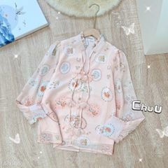 Áo Sơ Mi Hoa Lan A1606