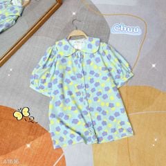 Áo Sơ Mi Cổ Sen Babiber A1616