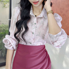 Áo Sơ Mi Tay Hoa Itali A2935