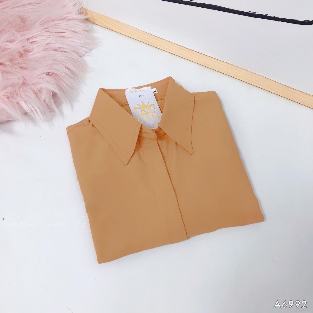 Áo Sơ Mi Tay Ngắn CHUU A6992