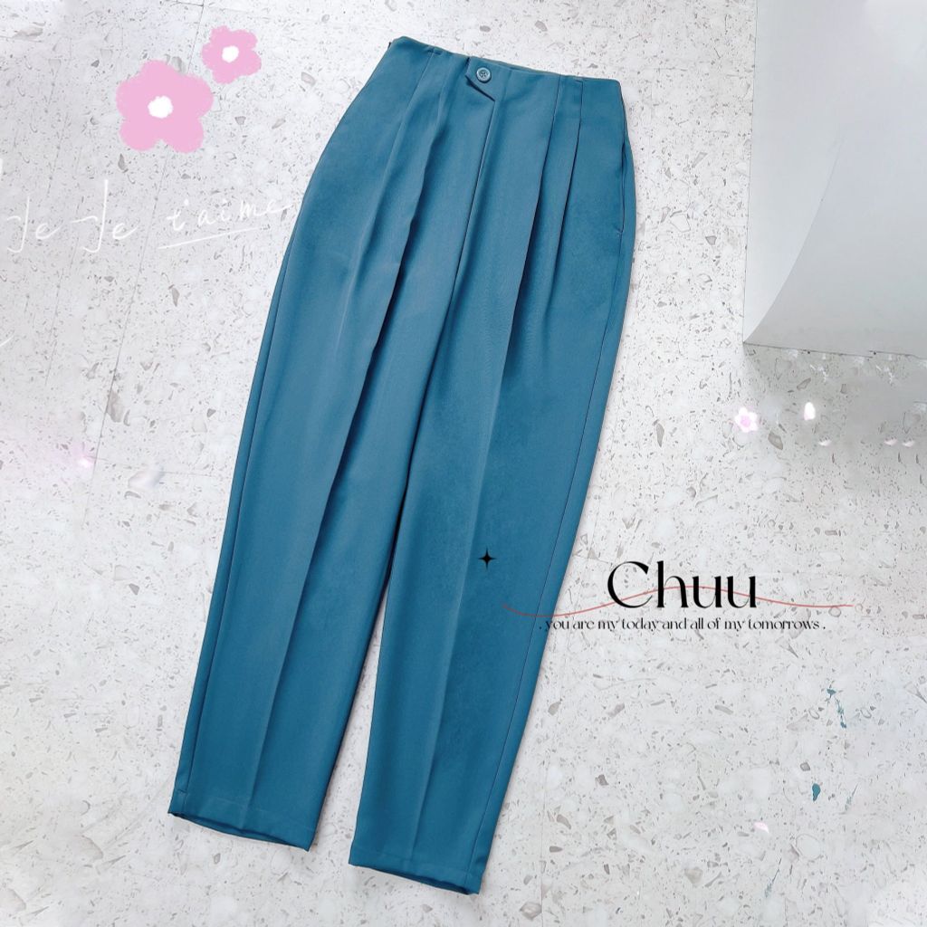 Quần Baggy Nút Hình Thang Q1013