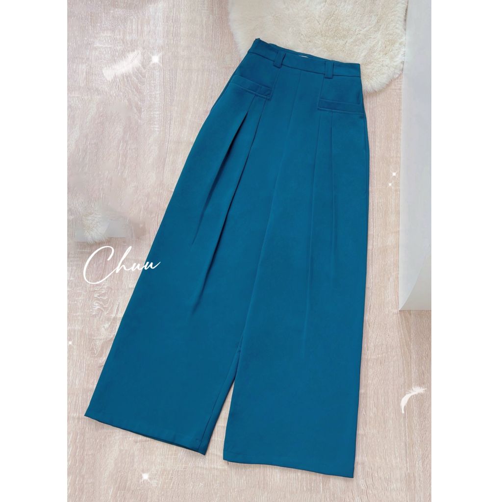 Quần Ống Rộng Túi Ngang Q1015