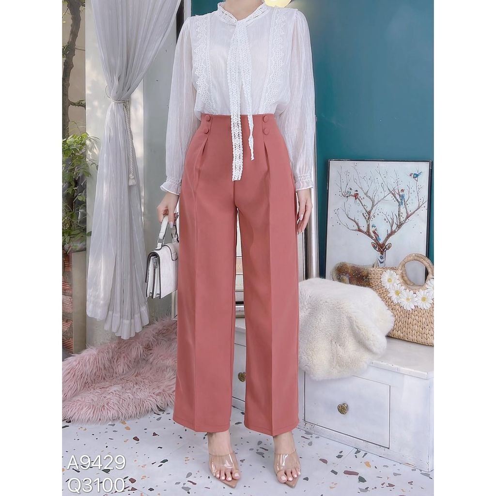 Quần Ống Suông 4N Bọc Q9001.3100