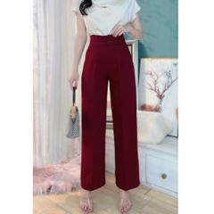 Quần Suông Đai Li Đôi Q9007