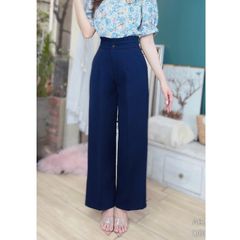 Quần Suông Đai Li Đôi Q9007